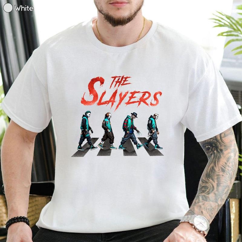 Friends Horror Characters Shirt, Horror Characters Shirts, Trending Shirt Hoodie Sweatshirt | PrintMintTees.com