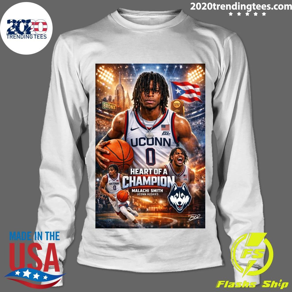 From the Bronx to Championship Glory Malachi Smith Delivers on the Biggest Stage Shirt