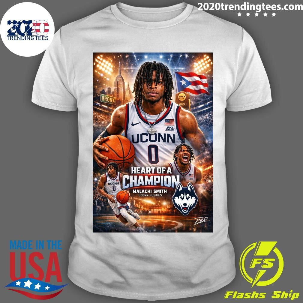 From the Bronx to Championship Glory Malachi Smith Delivers on the Biggest Stage Shirt