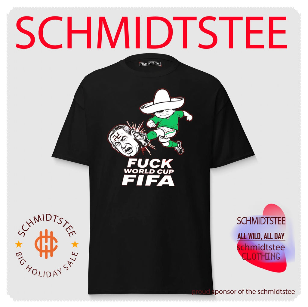 Fuck World Cup FIFA illustration shirt