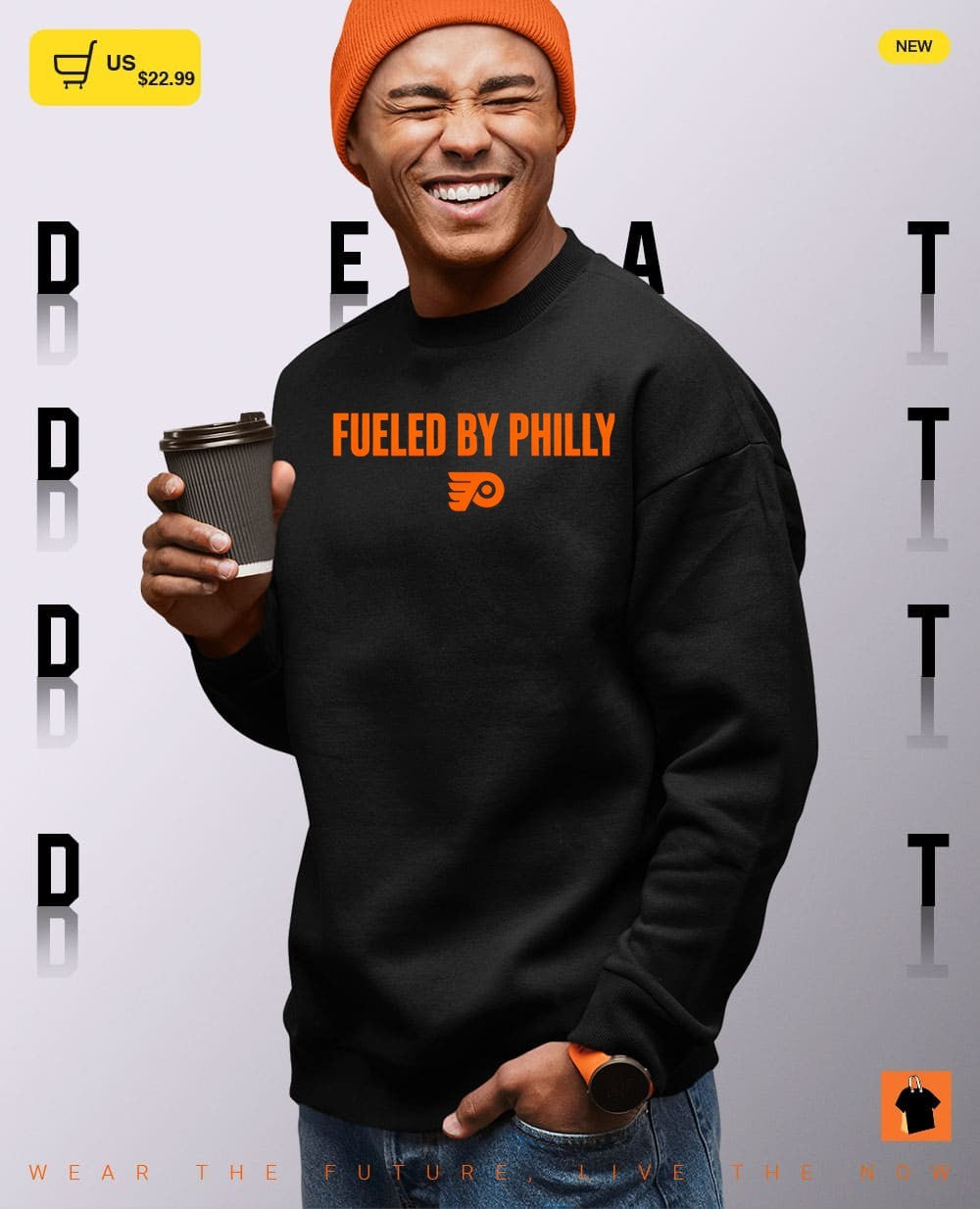 Fuel By Philly Philadelphia Flyers Hockey logo NHL 2026 shirt