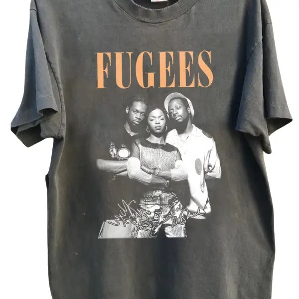Fugees Lauryn Music Hill Shirt Singer Concert Fans for Men Women Unisex Cotton  TShirt Hoodie Sweatshirt | PrintMintTees.com