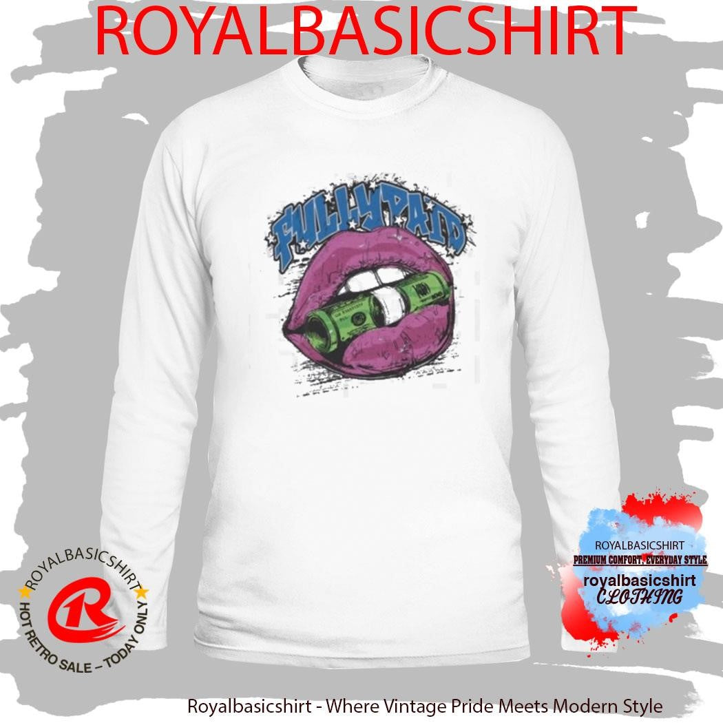 Fullypaid White Wash Mouth Shirt
