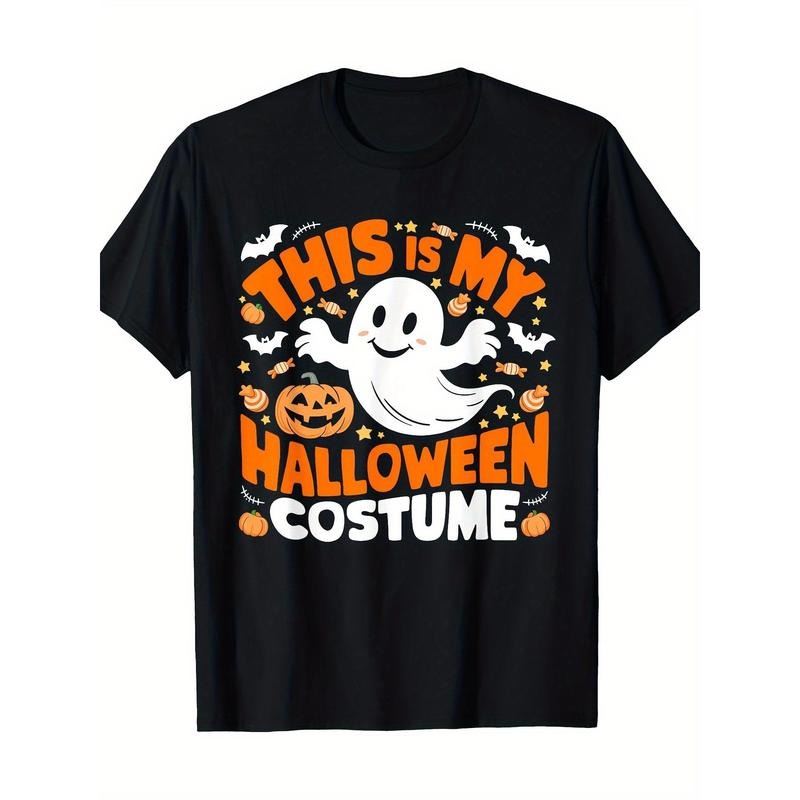 Fun & Cute Pumpkin Halloween T-Shirt - Perfect Gift for Family, Cotton Blend, Machine Washable