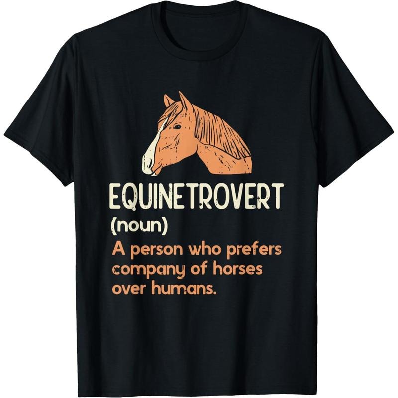 Fun Horse Lover Humor | Funny Horse Definition T-Shirt Hoodie Sweatshirt | PrintMintTees.com