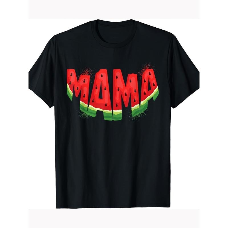 Fun Mom Watermelon Summer Fruit Family Matching Birthday T-shirt 100% cotton T-shirt Made in USA Hoodie Sweatshirt