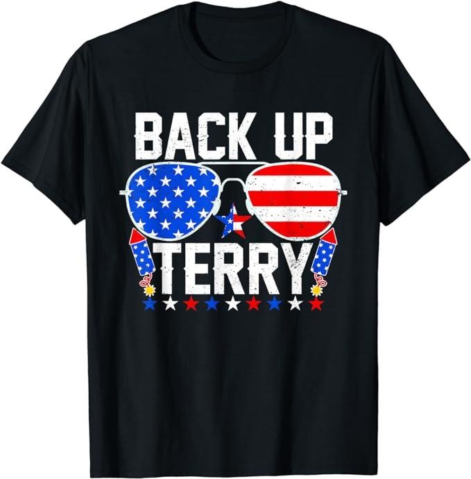 Funny 4th July Shirts Back Up Terry Funny 4th July Us Flag Patriotic Fireworks Menswear Top Casual Cotton Basic Shirt Hoodie Sweatshirt