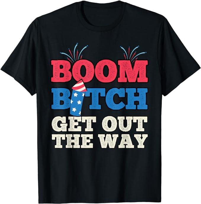 Funny 4th of July Shirts For Men, Fireworks Firing System Director Funny Boom 4th of July T-Shirt Menswear Top Casual...