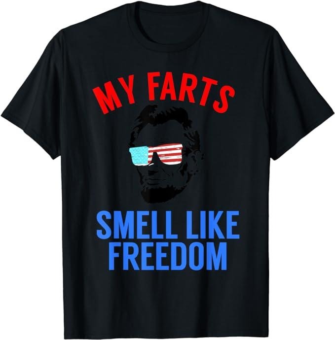Funny 4th of July Shirts For Men, Funny Abe Lincoln T-Shirt Menswear Top Casual Cotton Hoodie, Sweatshirt | PrintMintTees.com