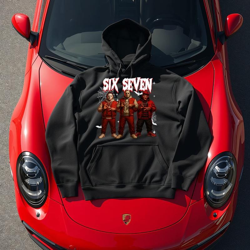 Funny 67 Halloween Shirt, Six Seven Shirt, 6 7 Movie Killers Sweatshirt, Trending Shirt style 02 Hoodie | PrintMintTees.com