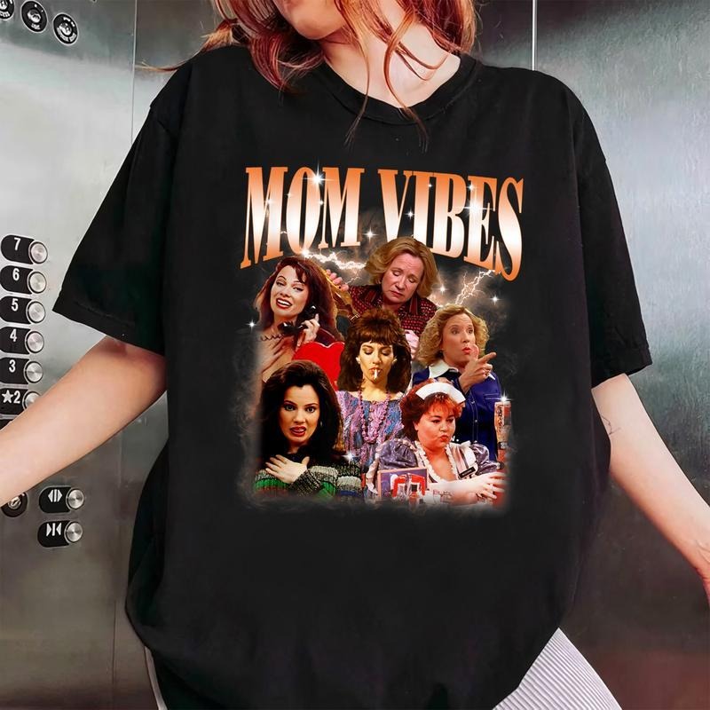 Funny 90s Mom Vibes Shirt Mothers Day T-Shirt style 02 Hoodie Sweatshirt | PrintMintTees.com