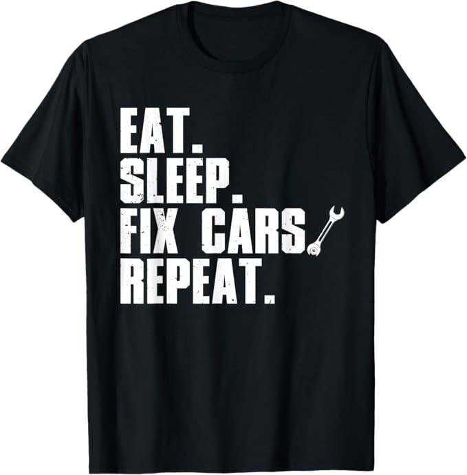 Funny Auto Mechanic Shirt, Funny Mechanic For Men Dad Auto Garage Automobile Car Lover T-Shirt