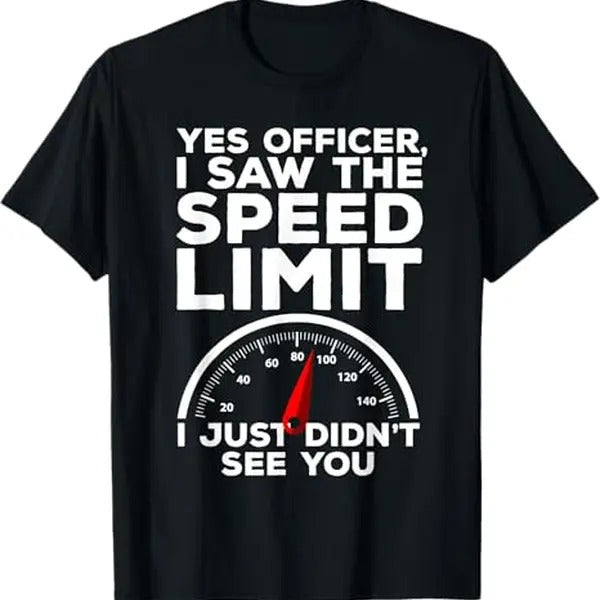 Funny Auto Mechanic T-Shirt, Cool Racer For Men Women Muscle Car Lovers Speed Drag Racing T-Shirt