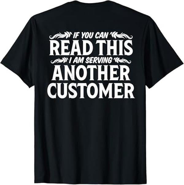 Funny Bar Shirts, Bartender Funny Sarcastic Quote Bartending Gift T-Shirt Menswear Top