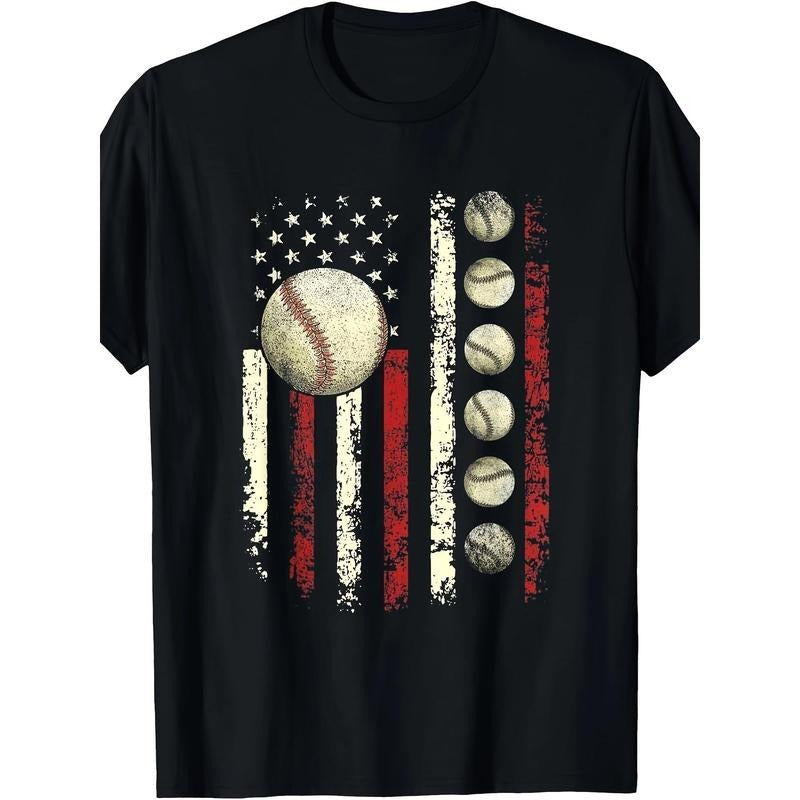 Funny Baseball Player Men T-Shirt -  made in usa Hoodie Sweatshirt | PrintMintTees.com