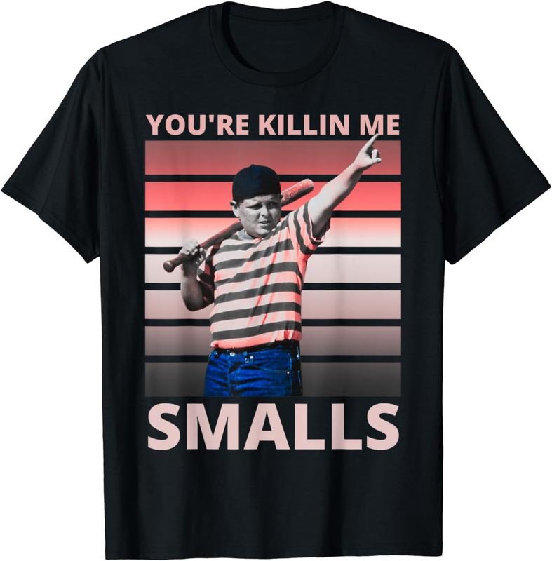 Funny Baseball Shirt Funny Dad Baseball Softball Player You'Re Killin Me Smalls Casual Menswear Casual Menswear Shirt Hoodie Sweatshirt