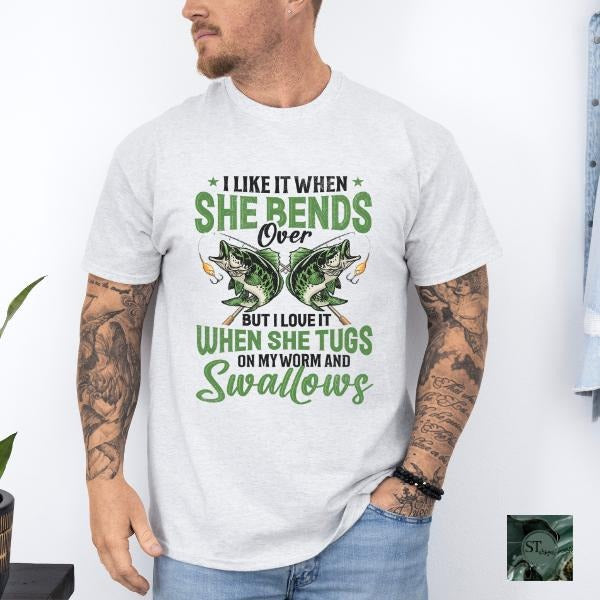 Funny Bass Men's Shirt for Fathers Day Unisex Fit Hoodie Sweatshirt | PrintMintTees.com
