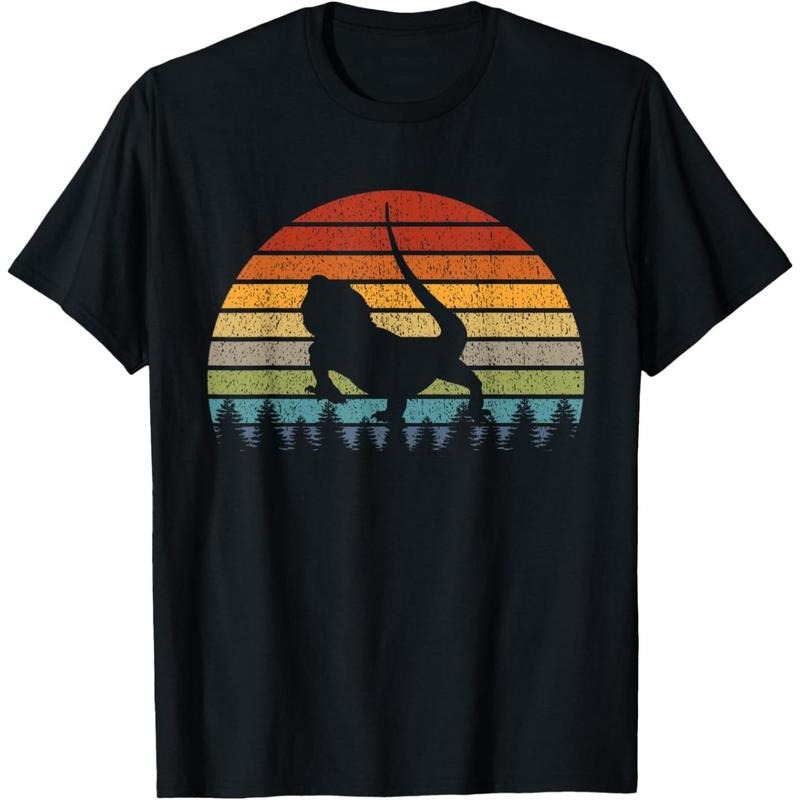 Funny Bearded Dragon Graphic Graphic Lizard Lover T-Shirt made in usa Hoodie Sweatshirt | PrintMintTees.com