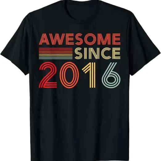 Funny Birthday Shirts, Eight 8yr BDay Son Boy Funny 2016 8th 8 Year Old Birthday T-Shirt