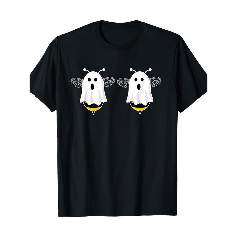 Funny Boo Bees Halloween costume T-shirt made in usa Hoodie Sweatshirt | PrintMintTees.com