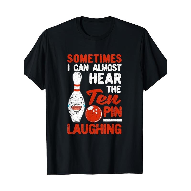 Funny Bowling Technique Ball Bowler Bowling Men Boys T-Shirt-100% Cotton-220g made in usa Hoodie Sweatshirt