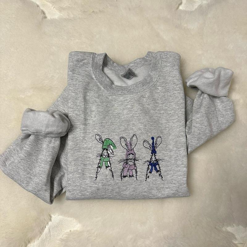 Funny Bunnies Embroidered T-Shirts, Hoodie, Sweatshirt