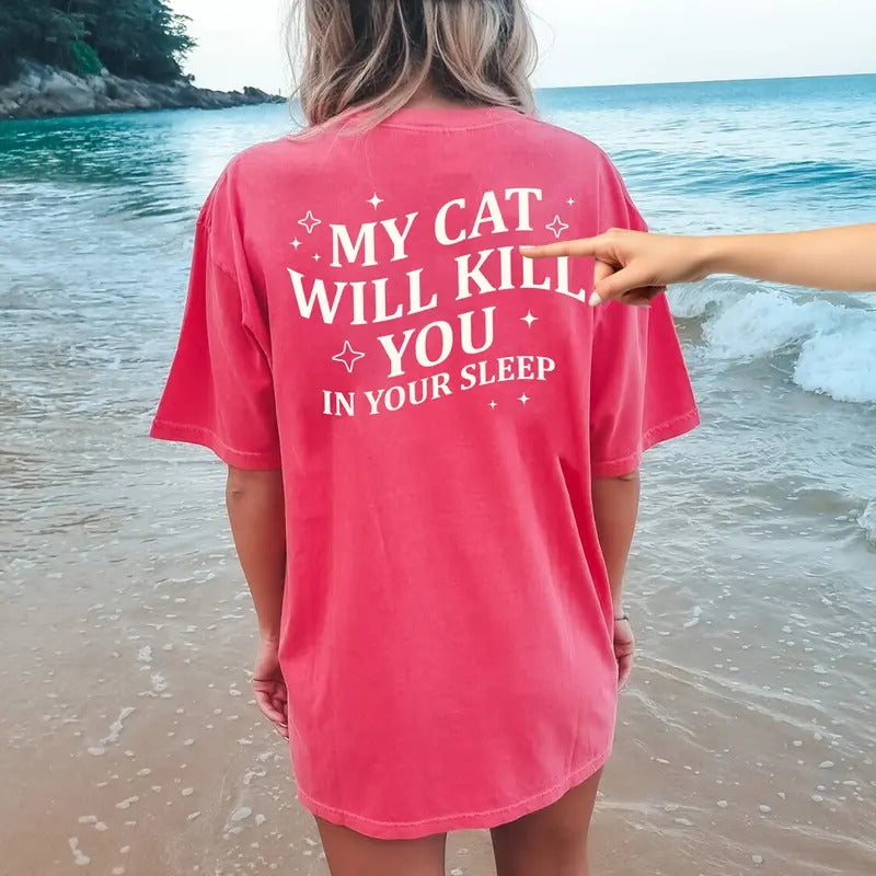 Funny Cat Lover T-shirt, Funny Cat Shirt, Cat Lover Gifts, Funny Sarcastic Shirt Hoodie, Sweatshirt | PrintMintTees.com