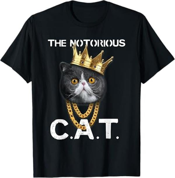 Funny Cat Shirts, Funny Exotic Shorthair Cat Lover Gift T-Shirt - Menswear Top Hoodie, Sweatshirt | PrintMintTees.com