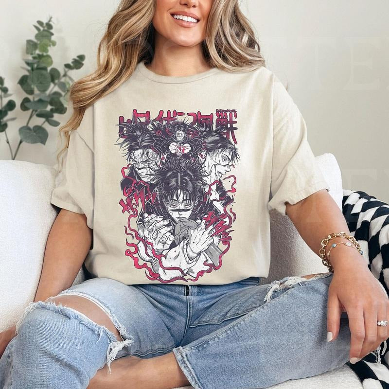 Funny Choso JJK Tshirt Crewneck Hoodie, Anime Otaku Sweatshirt | PrintMintTees.com