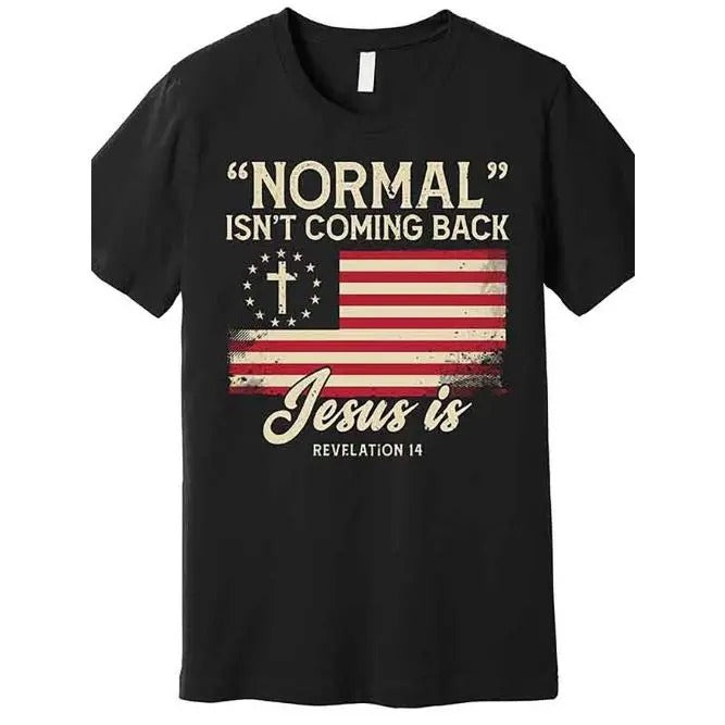 Funny Christian Graphic Tee, Jesus Is Quality T-shirt, Short Sleeve Pattern T-shirt Series for Men Made in USA Hoodie...