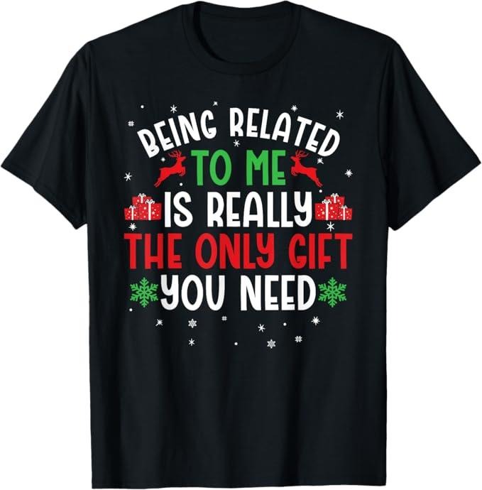 Funny Shirt Being Related Me Funny Family Couples Menswear Top T-Shirts, Hoodie, Sweatshirt