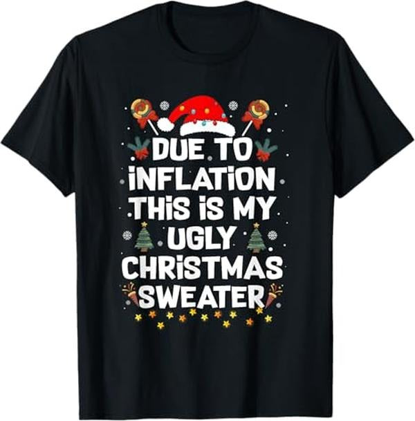 Funny Christmas Shirt, Christmas Gift, Funny Ugly Christmas Sweater Men Women Couples Matching Xmas T-Shirt