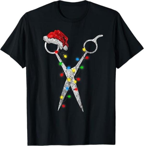 Funny Christmas Shirt, Christmas Gift, Hair Stylist Xmas T-Shirt - Menswear Top Hoodie Sweatshirt | PrintMintTees.com