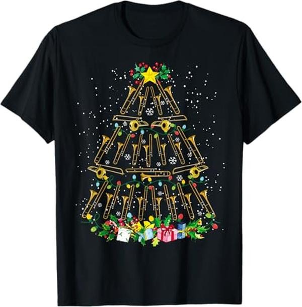 Funny Christmas Shirt, Christmas Gift, Music Lover Santa T-Shirt - Menswear Top Hoodie, Sweatshirt | PrintMintTees.com
