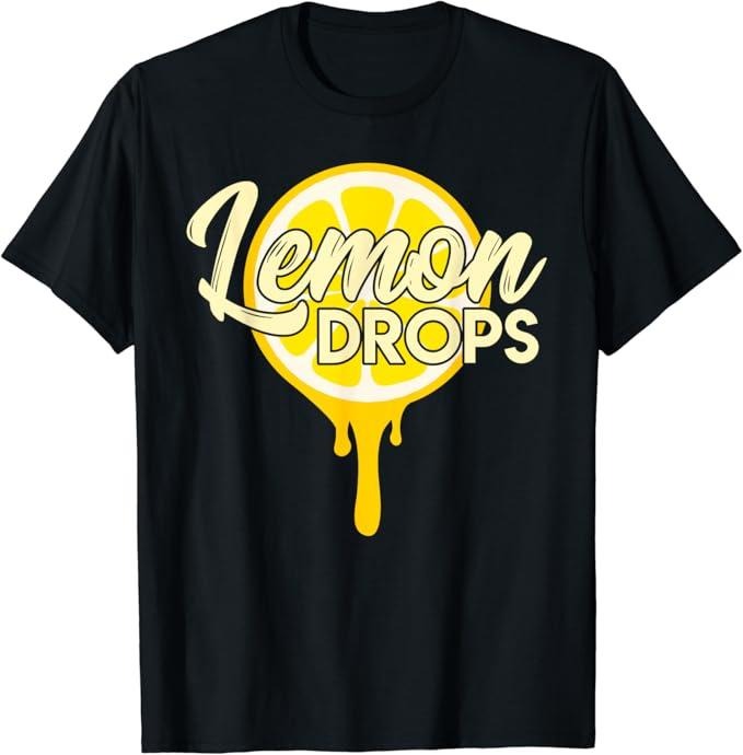Funny Cocktail Shirts Lemon Drops Cocktail Martini Funny Bartender Funny Shirts Night Out Menswear Casual Classic Shirt Hoodie Sweatshirt