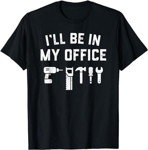 Funny Construction Work Shirts Shirt Funny Handyman Woodworking Dad Menswear Casual Cotton T-Shirts, Hoodie, Sweatshirt