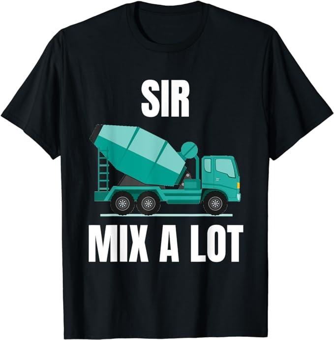 Funny Construction Work Shirts, Funny Concrete Mixer Cement Mixer Truck Driver Gift T-Shirt Menswear Casual Cotton Hoodie...