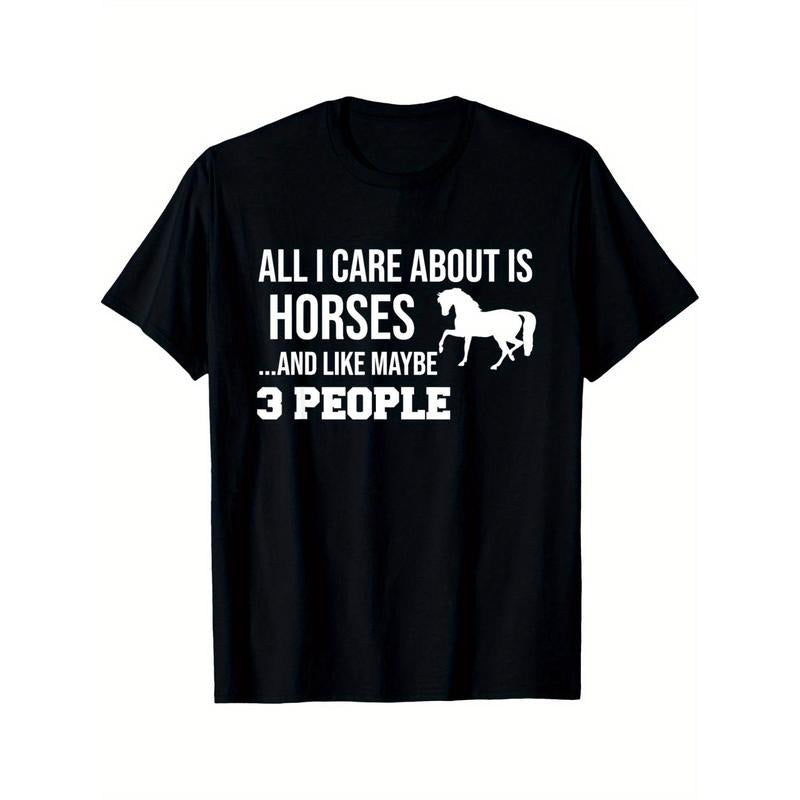 Funny Cute Horse Shirt Gift Men Women Teens T-Shirt made in usastyle{n002}2 Hoodie Sweatshirt | PrintMintTees.com