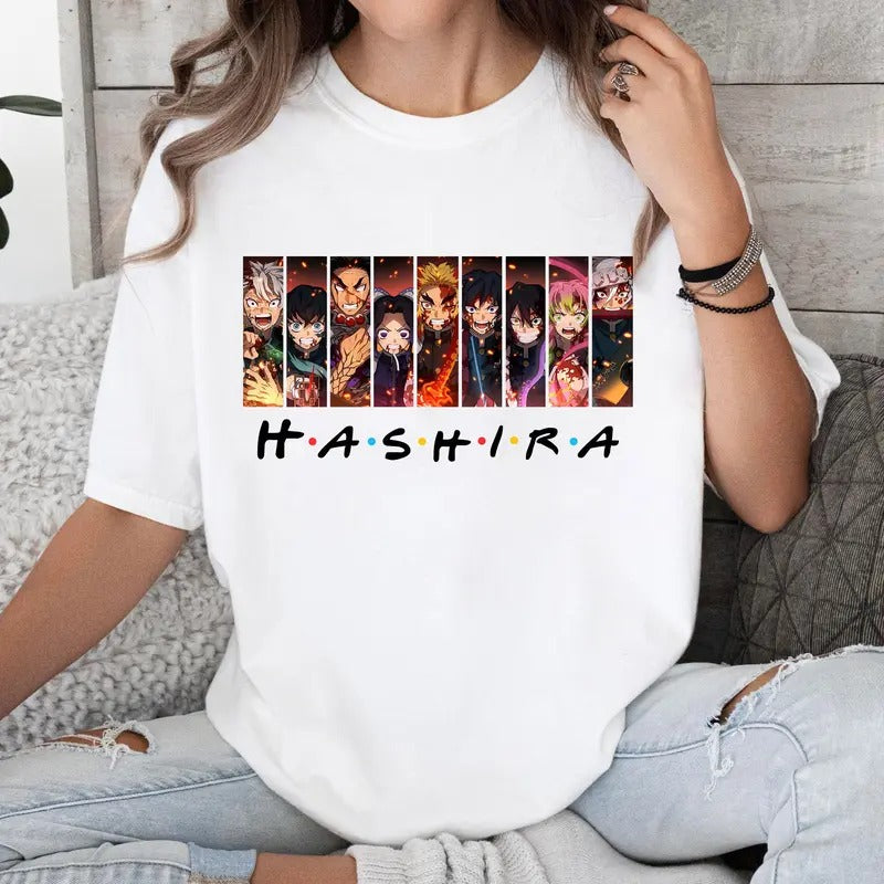 Funny DM Characters Pillars Shirt Crewneck Hoodie Comfort Cotton Sweatshirt | PrintMintTees.com