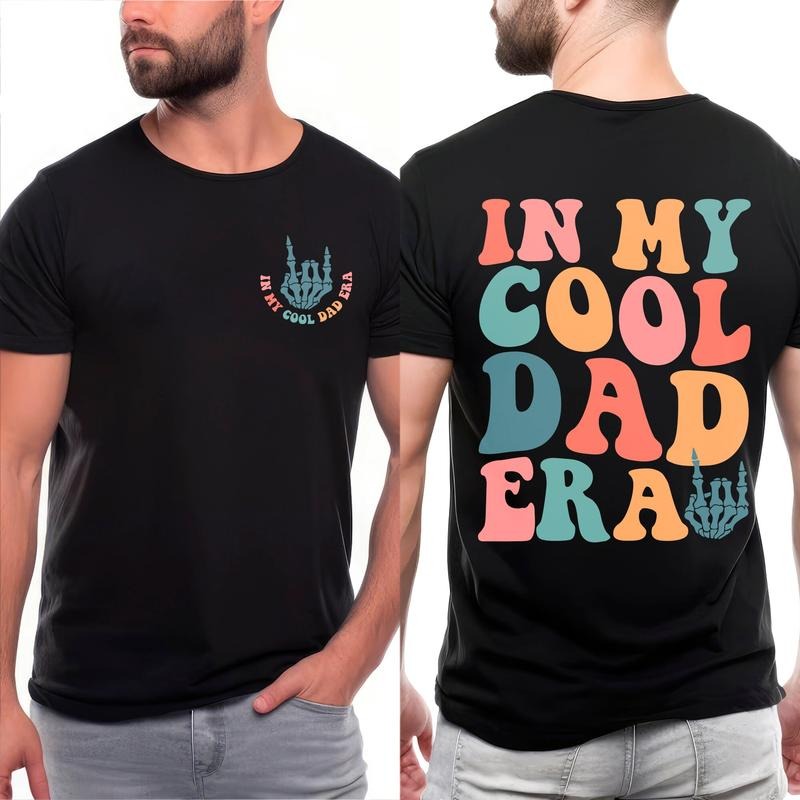 Funny Dad Shirt, In My Cool Dad Era Shirt, Father's Day Shirt Gift For Dad, Cool Dads Club Shirt, Dad Birthday Gift, New...