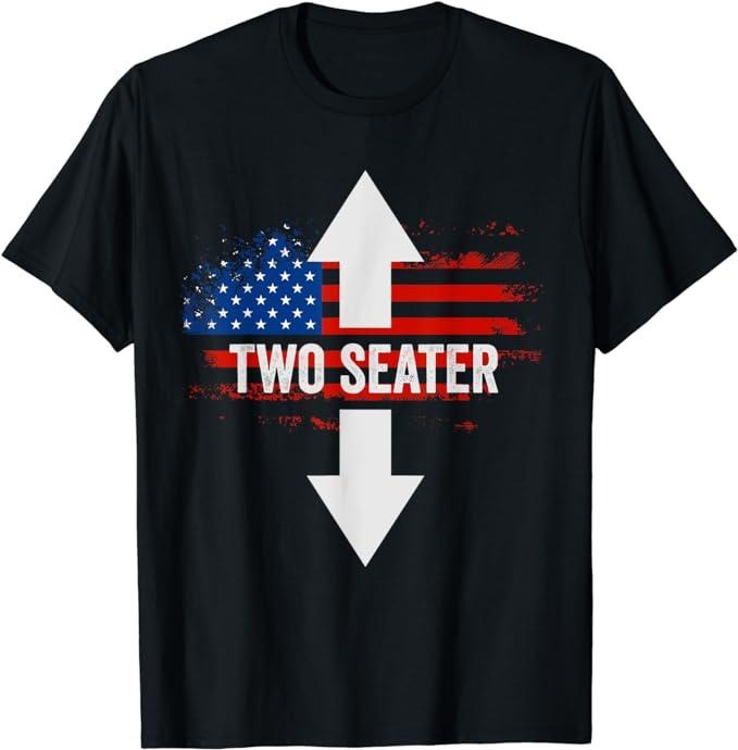 Funny Dark Humor Shirts Funny 4th July Dirty Shirt Humor Two Seater Menswear Casual Cotton Smooth Top Shirt Hoodie Sweatshirt
