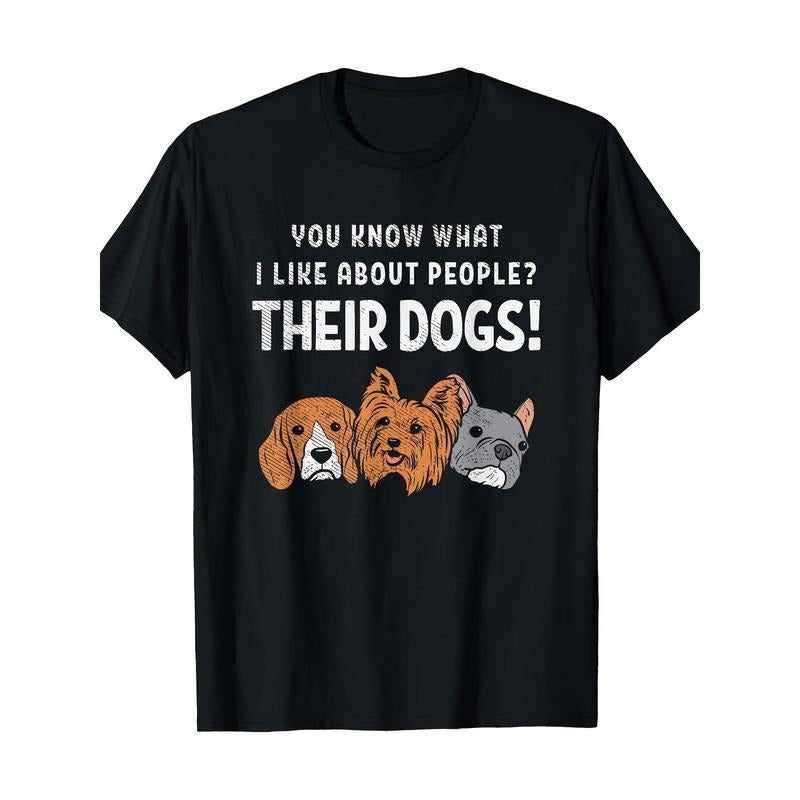 Funny Dog Puppy Lover Sarcastic Humor Saying T-Shirt-220g made in usa Hoodie Sweatshirt | PrintMintTees.com