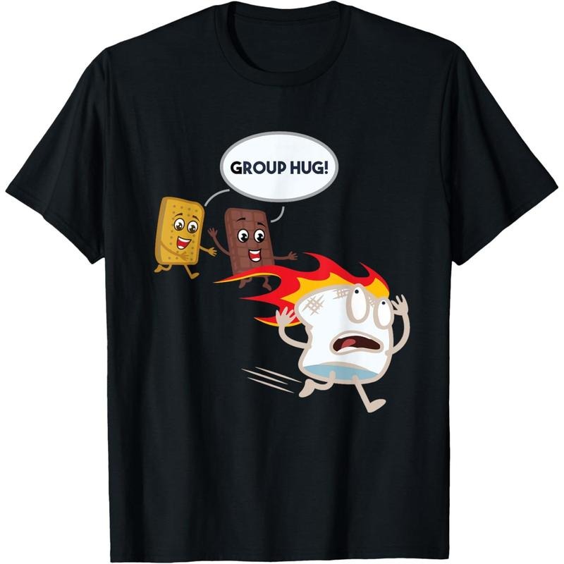 Funny For Men Smores Camping Roasting Outdoor Women T-Shirt  made in us Hoodie Sweatshirt | PrintMintTees.com