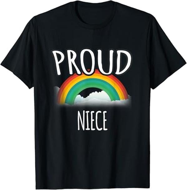 Funny Friend Shirts Gay Best Friend Gay Pride Ally Shirt Friends Proud Ally Niece Menswear Top Casual Classic T-Shirts, Hoodie, Sweatshirt
