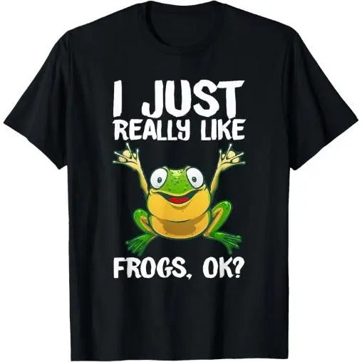 Funny Frog Gift For Kids Men Cool Tadpole Frog Lover T-Shirt Made in USA Hoodie Sweatshirt | PrintMintTees.com