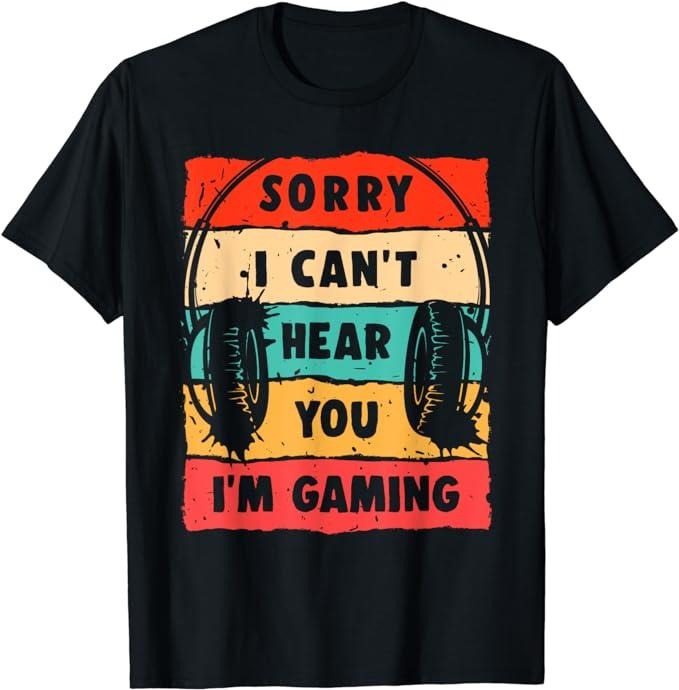 Funny Gamer Shirts, Special Gifts For Gamers, Funny Gamer Shirt for Teens Boys Men Video Gaming T-Shirt Menswear Casual...