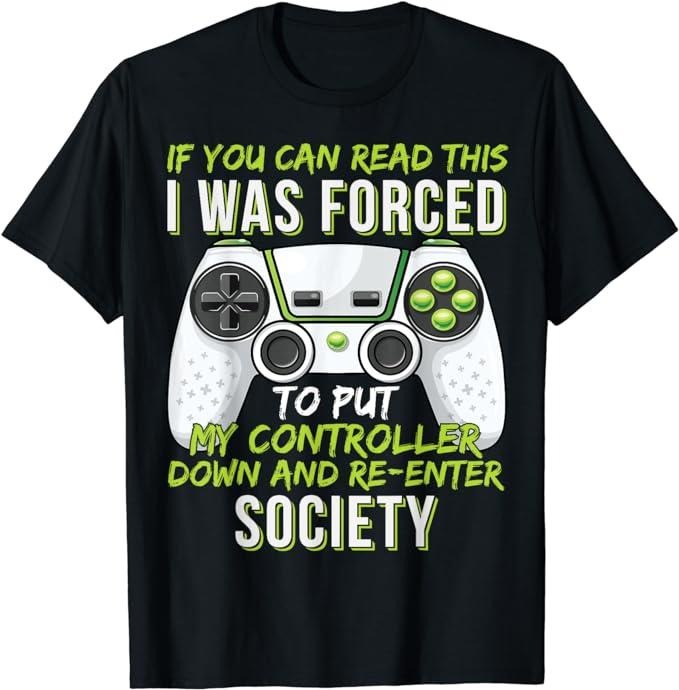 Funny Gamer Shirts Gamers Funny Gaming Gamer Video Game Menswear Top Casual Classic T-Shirts, Hoodie, Sweatshirt