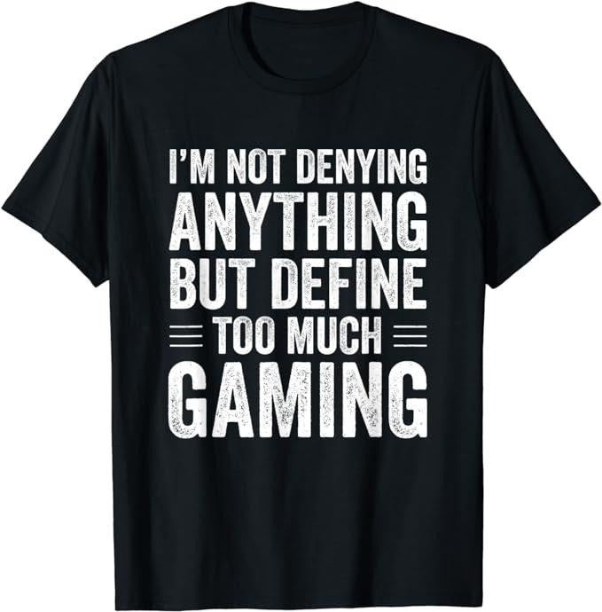 Funny Gamer Shirts, Special Gifts For Gamers, Funny Video Games Gaming T-Shirt Menswear Top Casual Classic Hoodie Sweatshirt