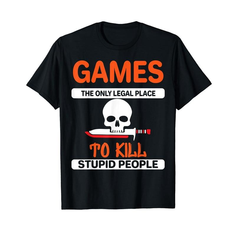Funny Gamer Shirts Gamers Sarcasm Video Gaming Quote Menswear Top Casual Classic Shirt Hoodie Sweatshirt