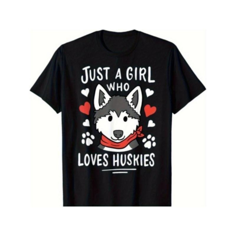 Funny Gift Husky Dog Lover Tee Shirts Dogs Lovers Gift Unisex T-Shirt made in usa Hoodie Sweatshirt | PrintMintTees.com